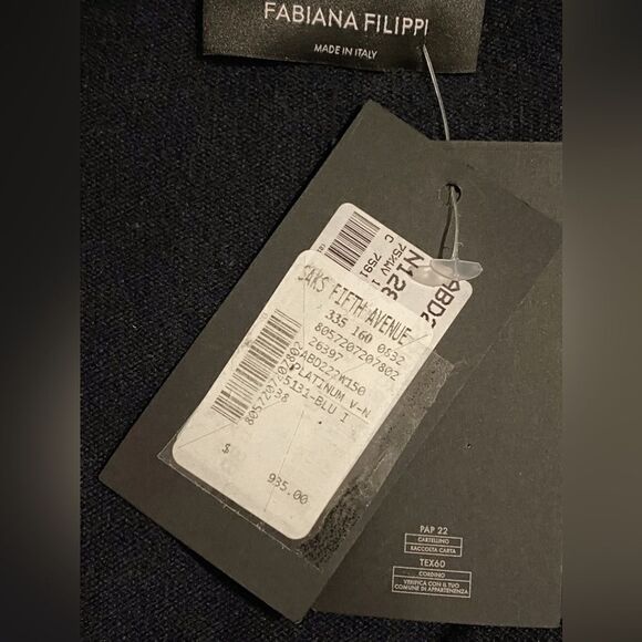 Fabiana Filippi Monili chain-trim knitted dress size 38/us size 2 - Picture 14 of 15